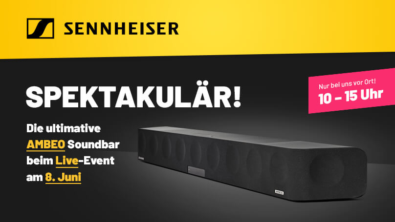 High-End TV-Sound mit der Sennheiser Ambeo Soundbar