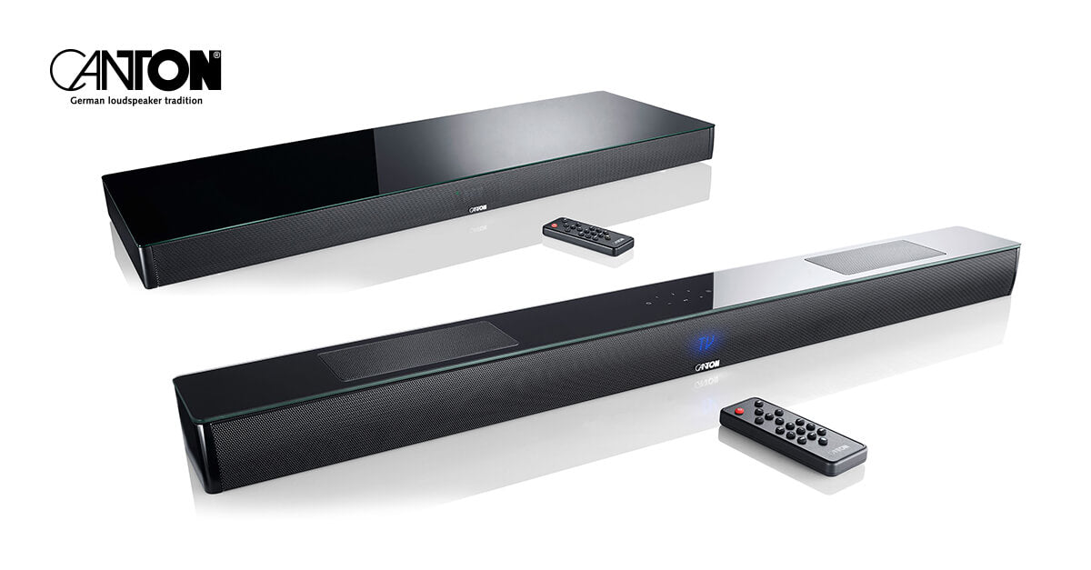 Klangexplosion: Die neuen Soundbars von Canton