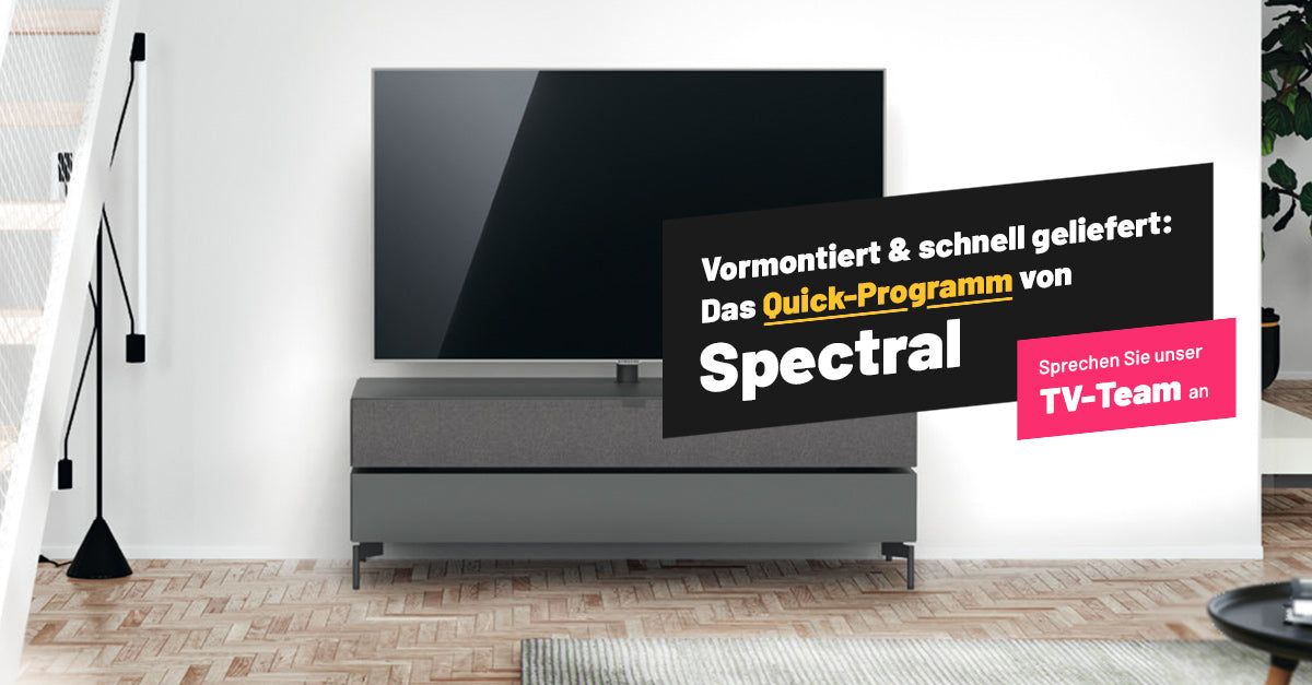 Schnell aufgebaut: Das Quick-Programm von Spectral
