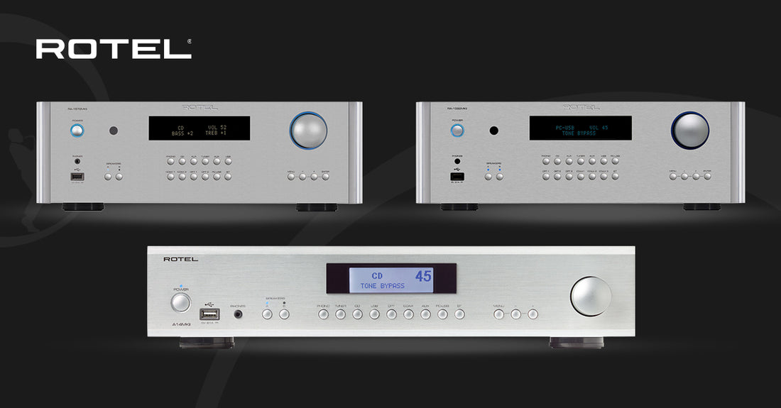 Rotel überholt Vollverstärker: A14MKII, RA-1572MKII und RA-1592MKII