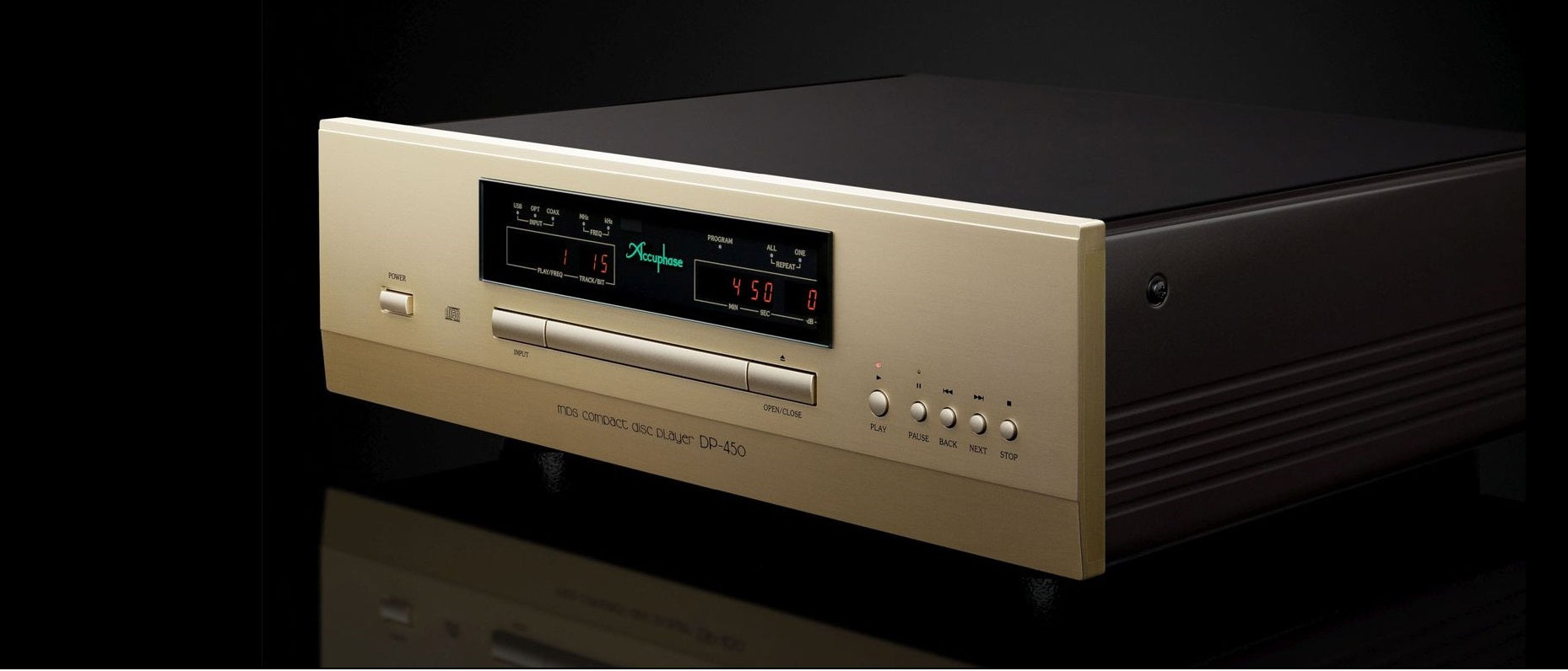 Der neue CD-Player DP-450 von Accuphase
