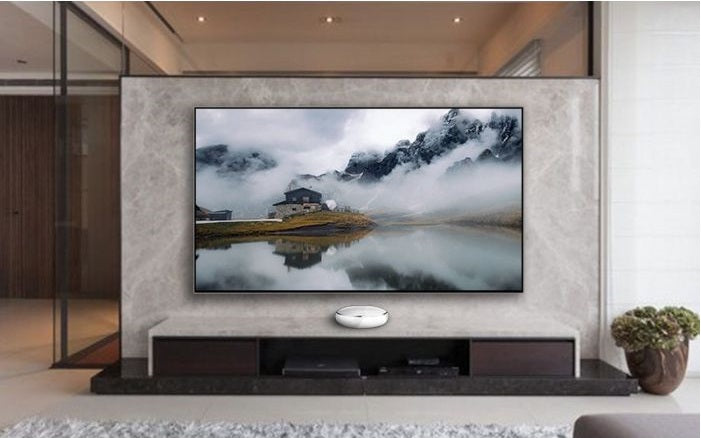 Bild selbst bei Tageslicht: Die ChangHong Acryl-Kontrastwand ChiQ S100FX