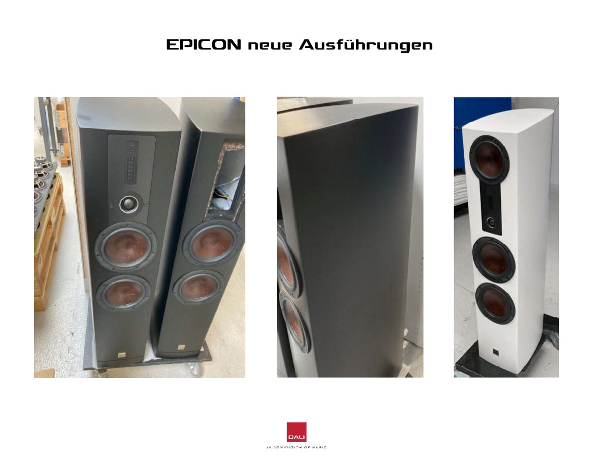 Noch individueller mit den neuen Farben der Dali Epicon-Modelle