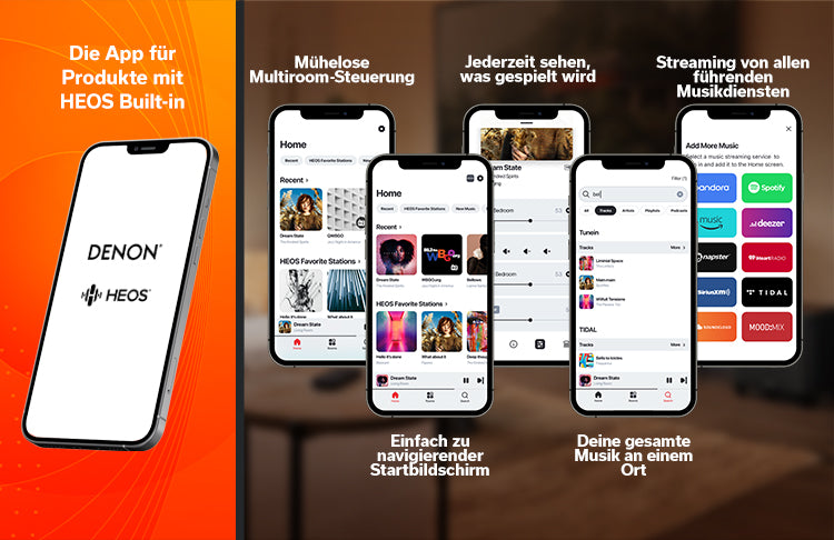 Musik auf Knopfdruck: Umfassendes Update der HEOS App