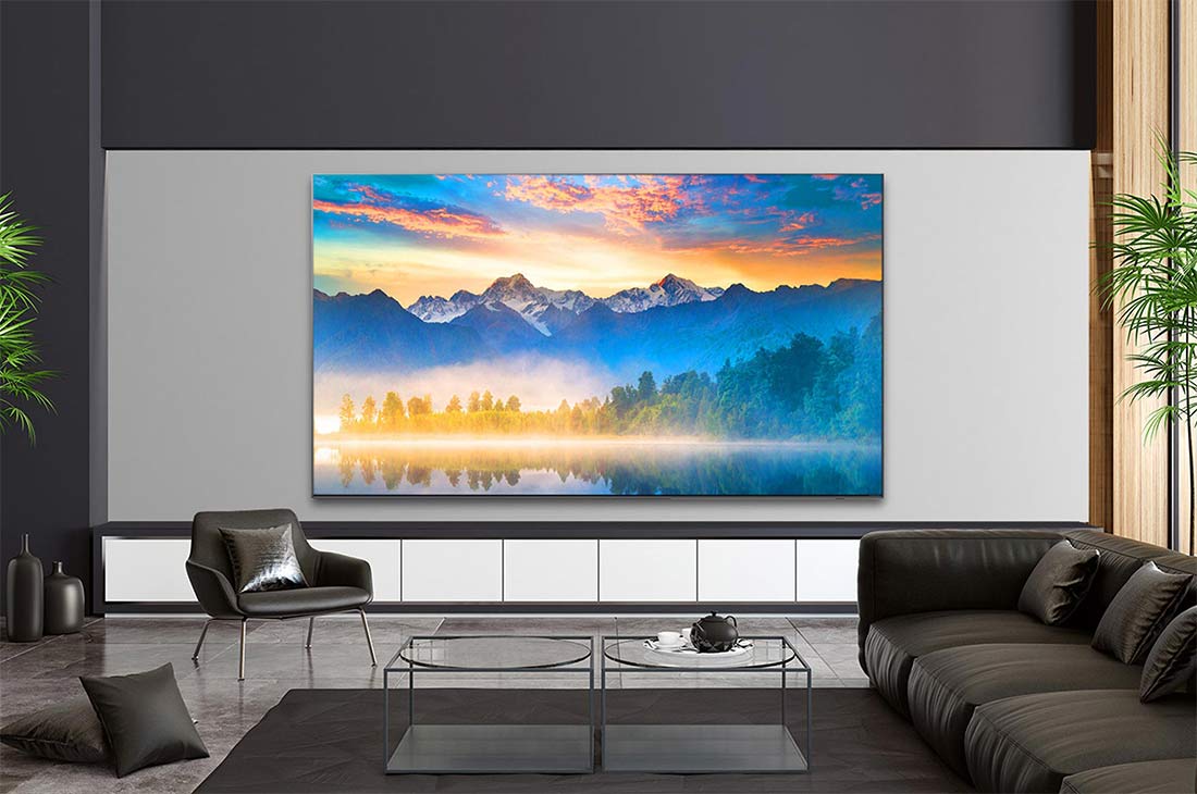 Alles andere als klein ist der LG 75NANO Fernseher