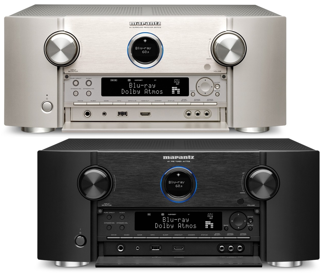 Heimkino-Update mit den neuen Marantz-Größen SR7013 und AV7705