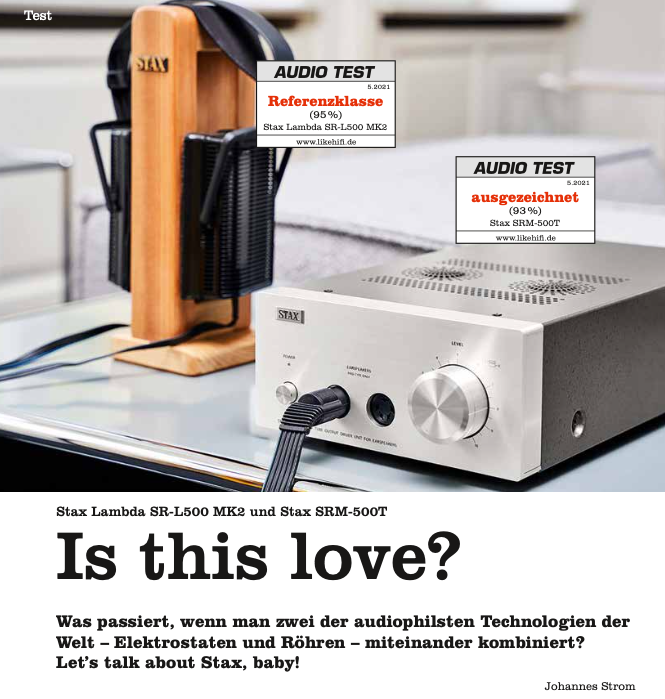 Stax SRS-51500 MK2 SET: Der Einstieg in audiophile Trioden-Röhrenwelten