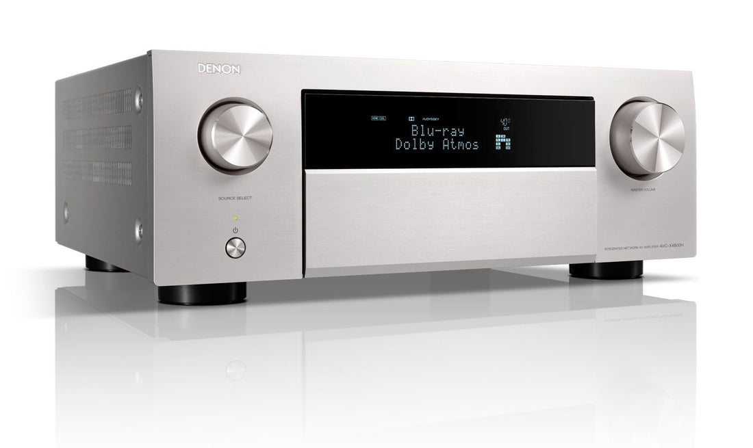 Gute Nachrichten: Der AVC-X4800H von Denon ist wieder da und bringt packenden 3D-Sound in Ihr Zuhause