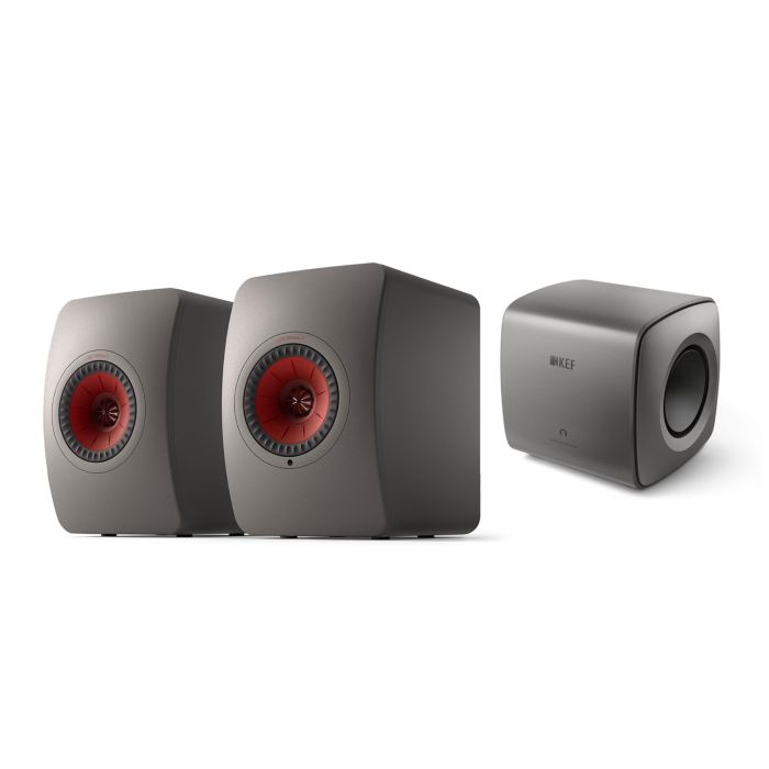 Ein Super-Preis: Bundle aus KEF LS50 Wireless II & aktivem Subwoofer KEF KC62 & KEF Subwoofer Kit KW-1