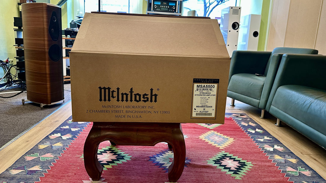 McIntosh MSA5500 AC: der erste All-in-One der Traditionsschmiede ist eingetroffen!