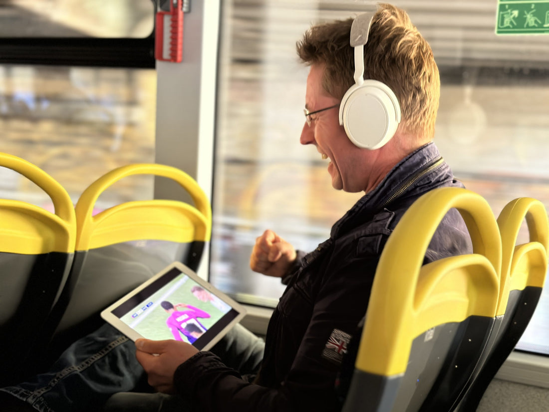Wenn du´s mal nicht schaffst - erleb die aufregendsten Sport-Events mit Sennheiser MOMENTUM 4 unterwegs!