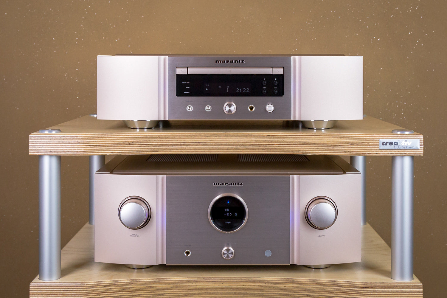 Jetzt vorführbereit: Marantz SA-10 und PM-10