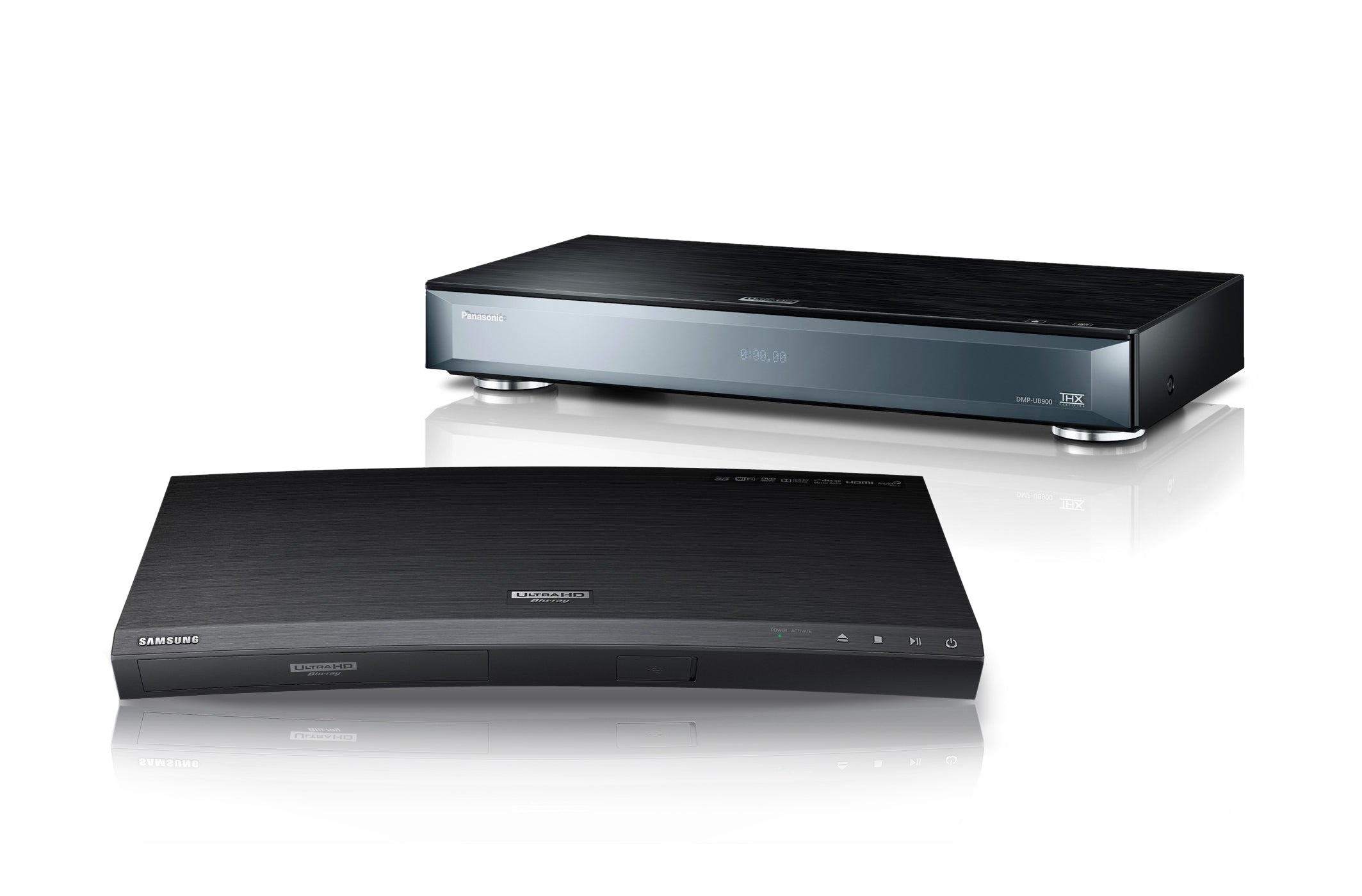Die ersten Ultra HD Blu-ray Player: Panasonic DMP-UB900EG und Samsung UBD-K8500