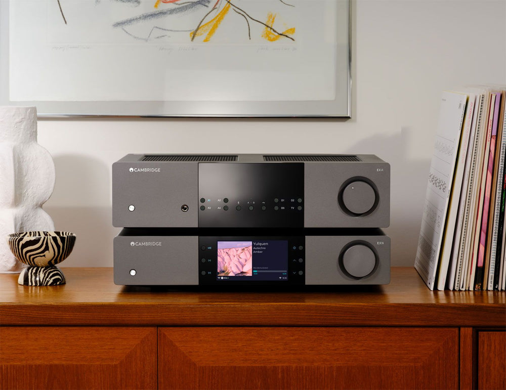 Dynamisches Doppel: Verstärker EXA100 & Netzwerkplayer EXN100 von Cambridge Audio