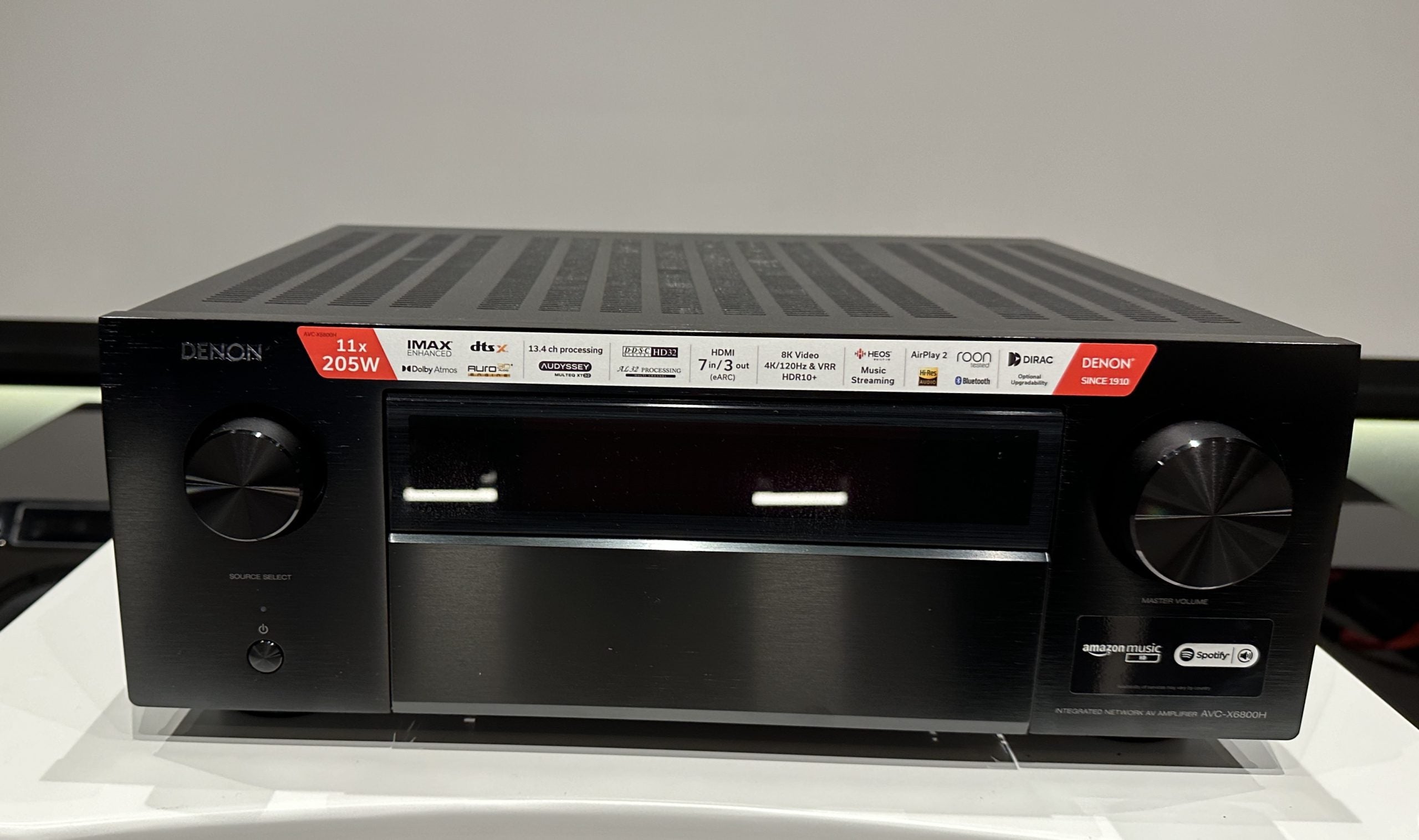 Denon AVC-X6800H-Aktion: Bei Bestellungen bis zum 10. März gibt es exklusiv die Dirac-Einmessung gratis dazu!