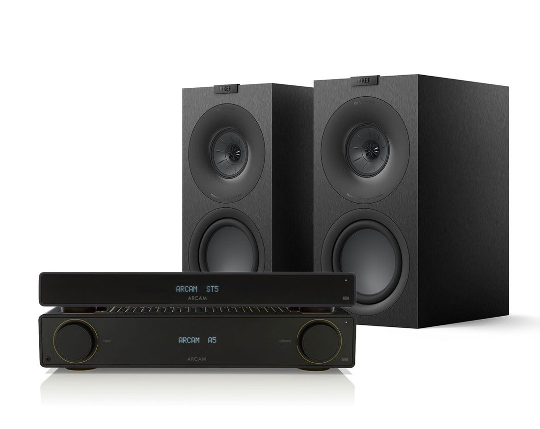 Unsere Empfehlung: KEF Q Concerto Meta + Arcam A5 + ST5