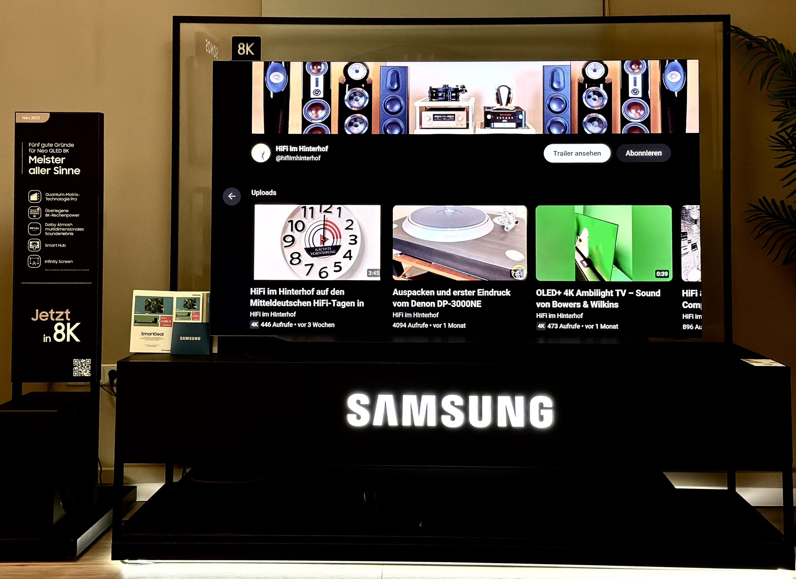 Samsung Neo QLED 8K QN900C - Ein Blick in die Zukunft des Fernsehens