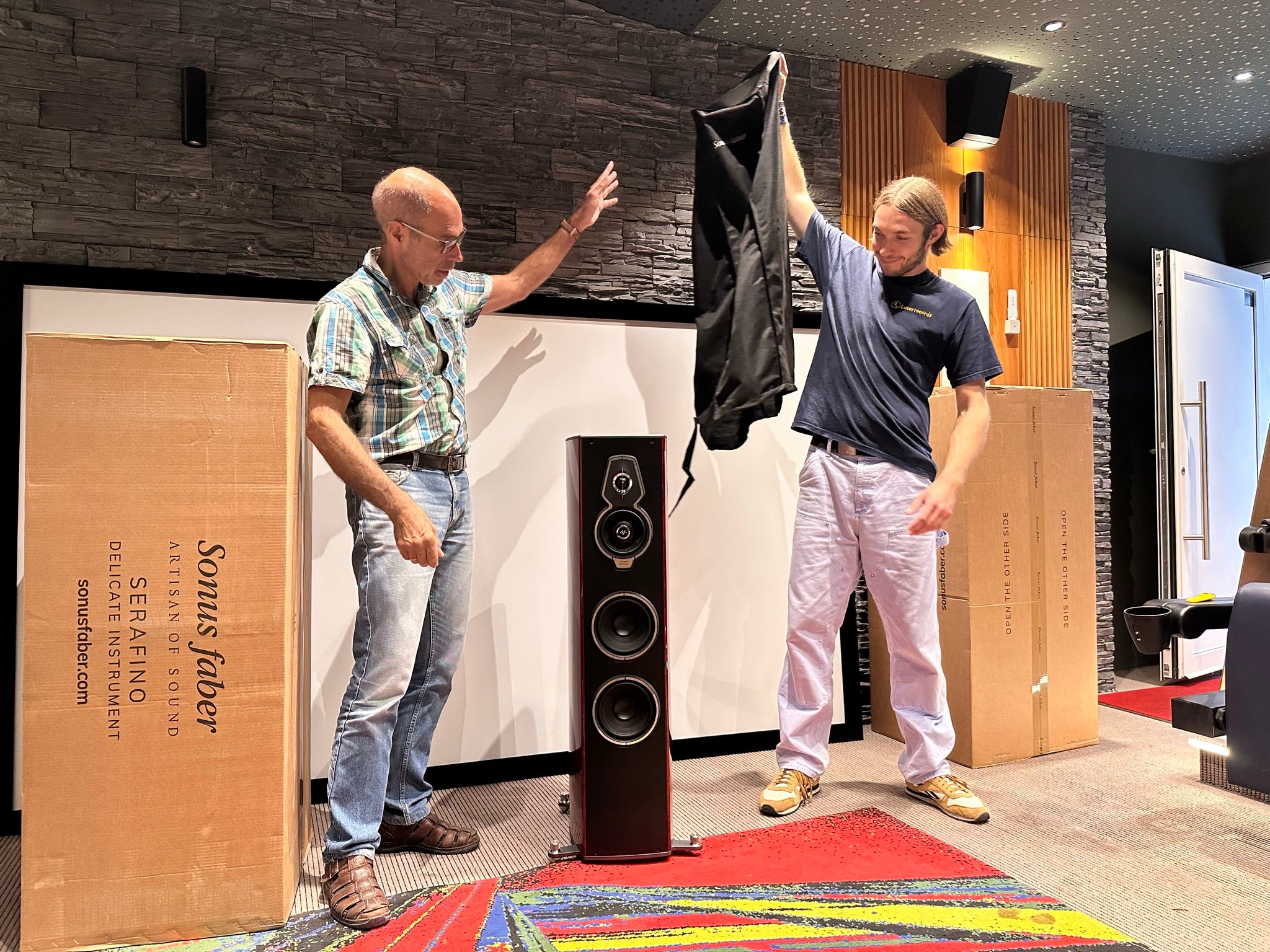 Eingetroffen! Der Serafino von Sonus faber