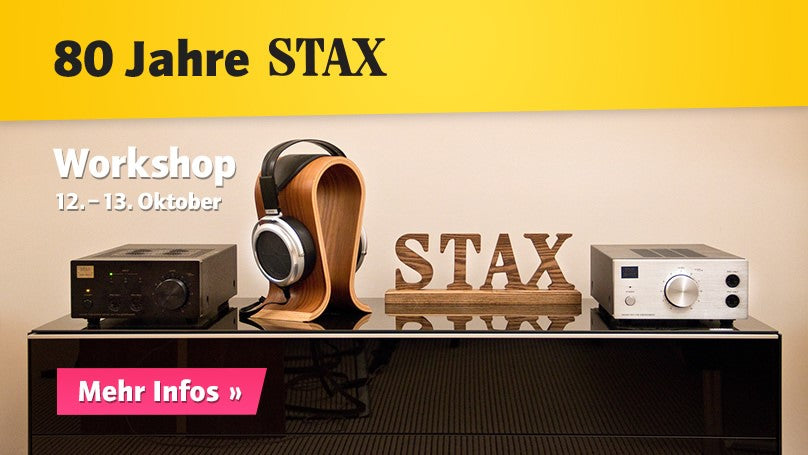 Kopfhörer-Event am 12. & 13. Oktober: 80 Jahre Stax - Damals und heute
