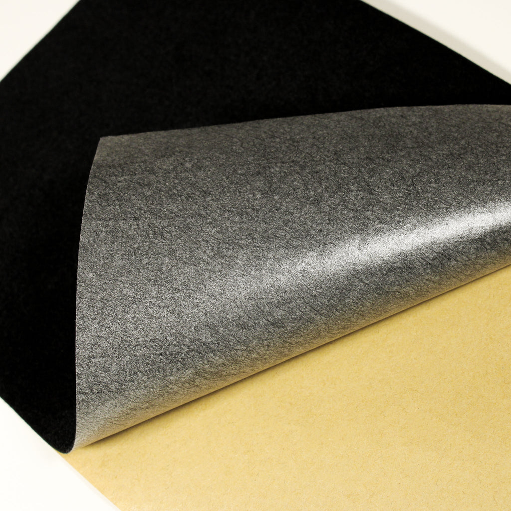 Adamantium Audio Dark Glue 150 schwarzer selbstklebender Stoff für Heimkinos
