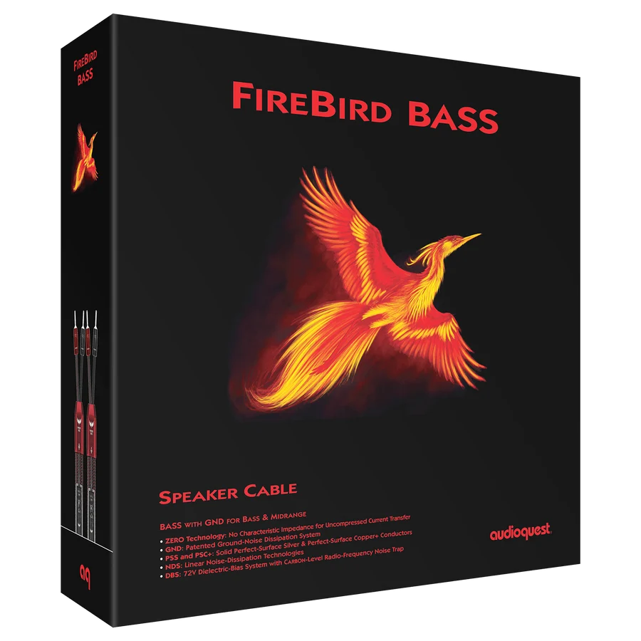 AudioQuest Firebird BASS Lautsprecherkabel