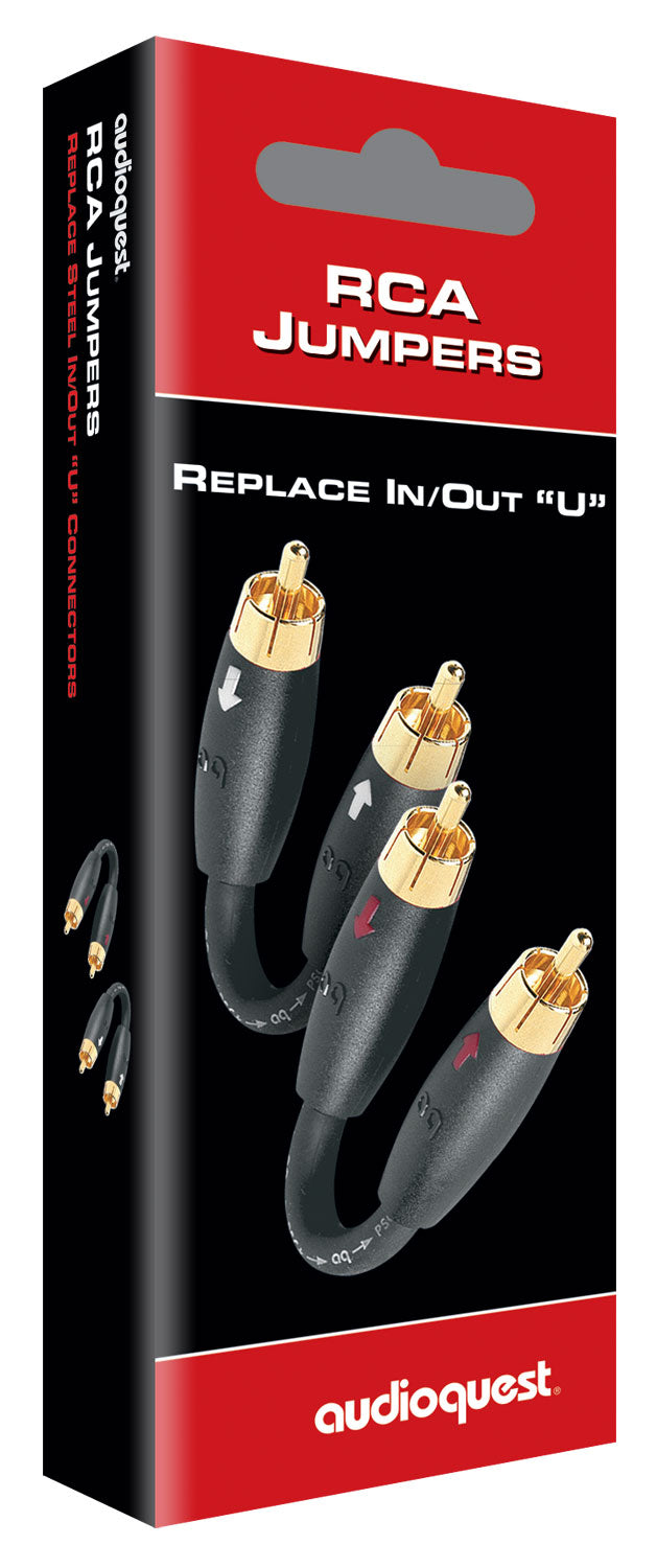 AudioQuest PreAmp Jumpers (Paar) Bild 1