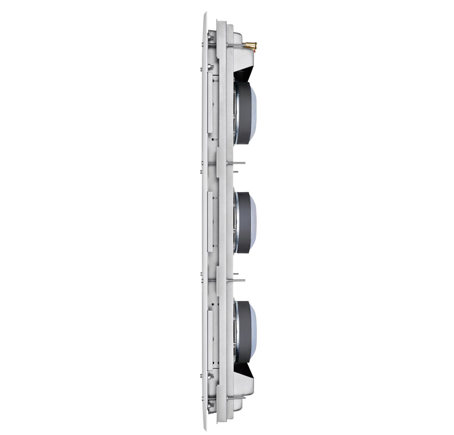 kef ci3160rlb thx einbau subwoofer seite
