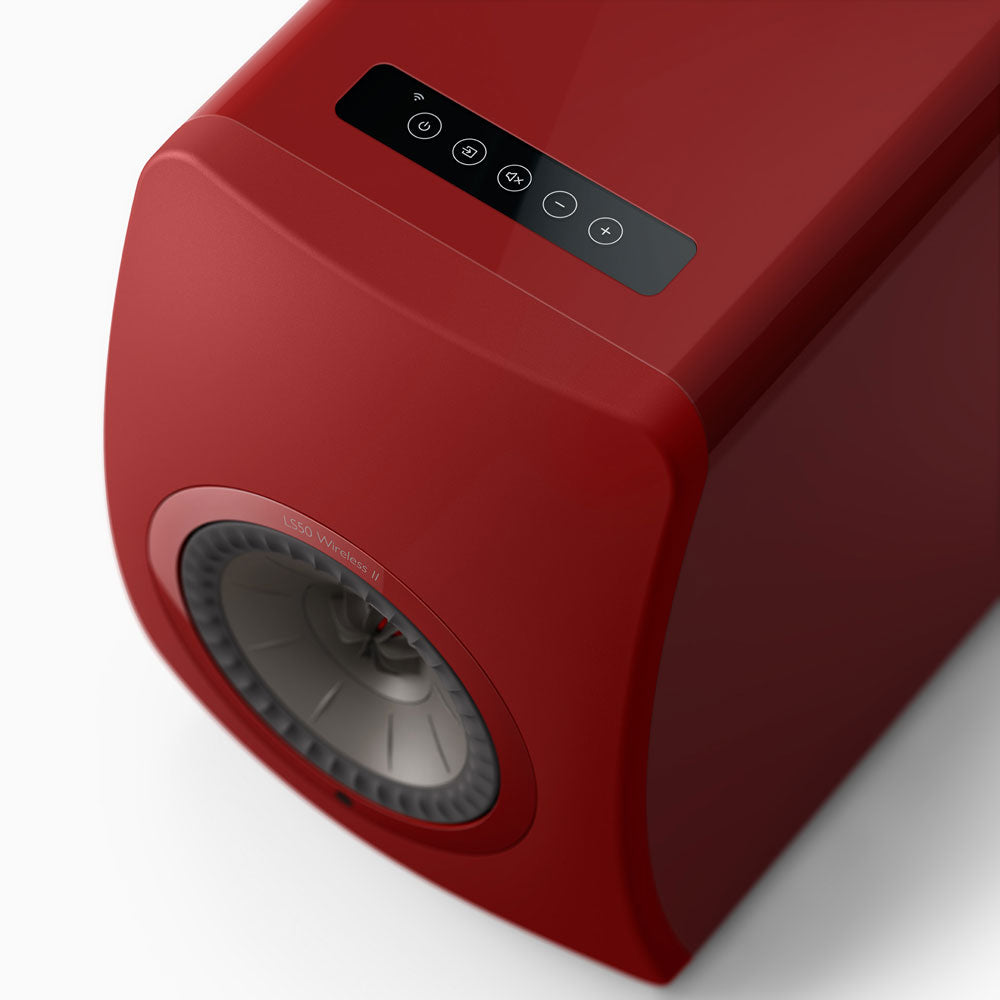 kef ls50 wireless II 2 red