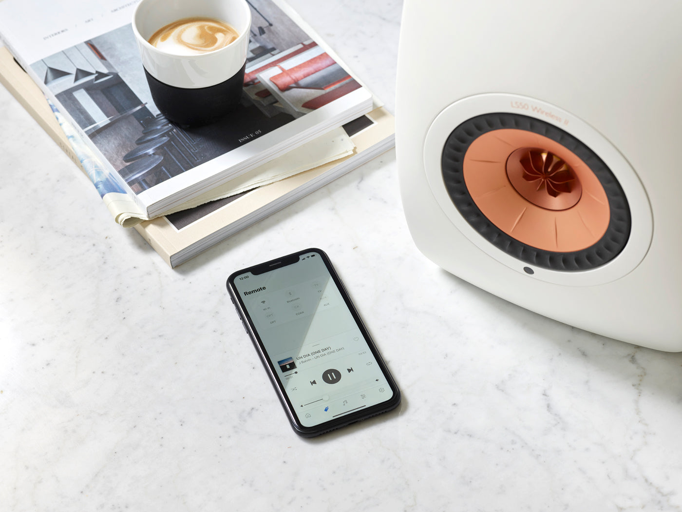 kef ls50 wireless II 2 white