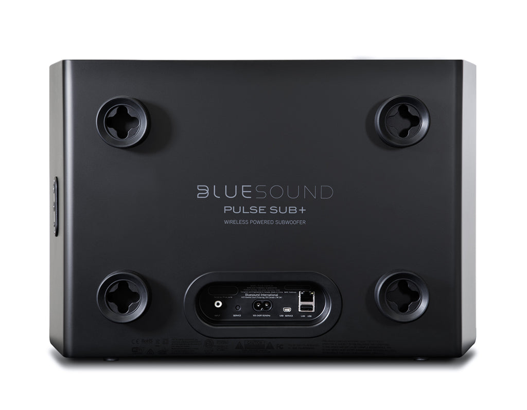 bluesound pulse sub plus black