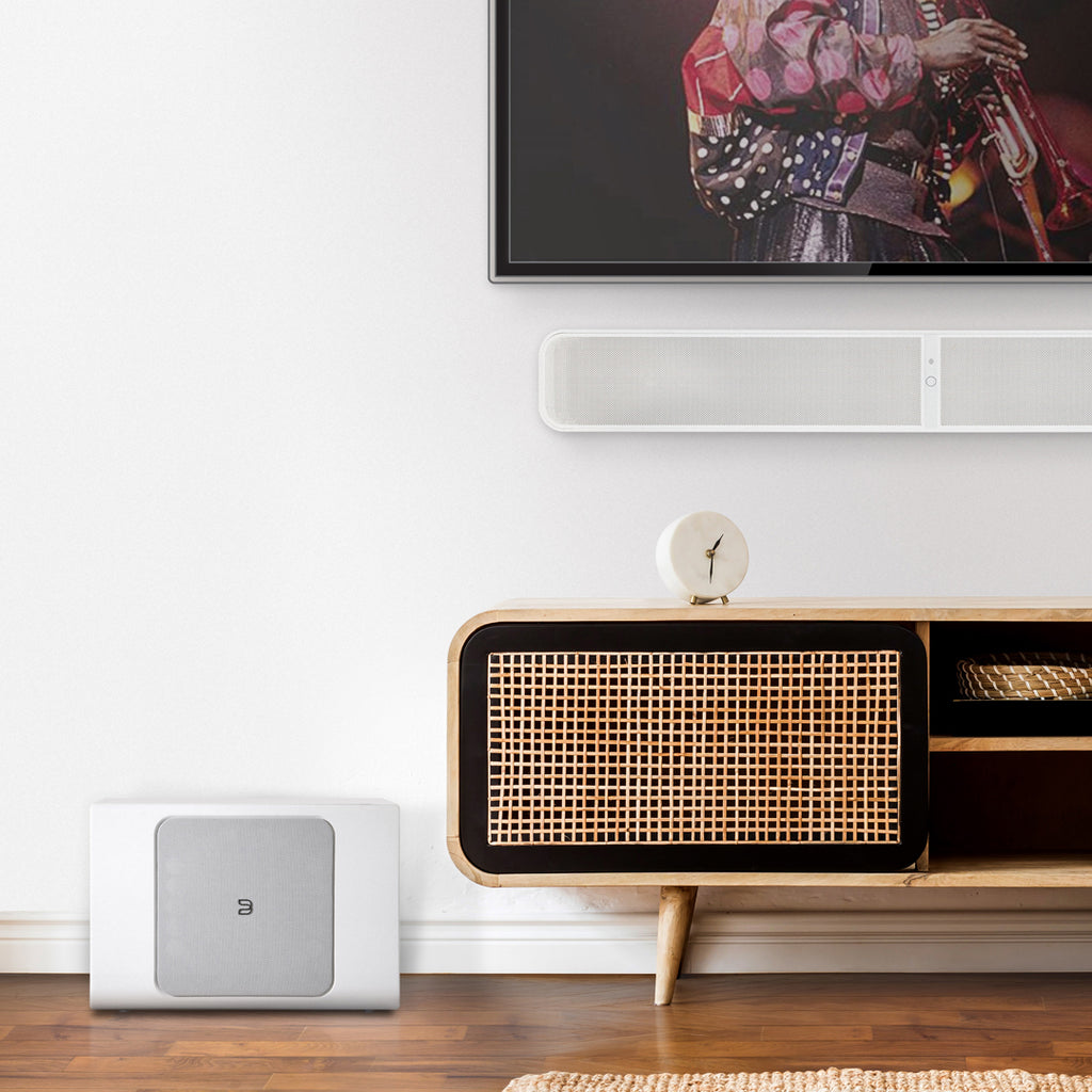 bluesound pulse sub plus white