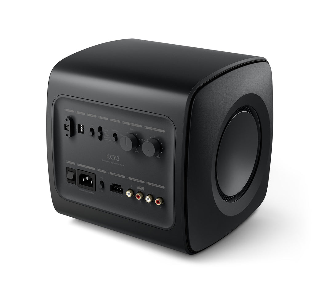 kef kc62 subwoofer black