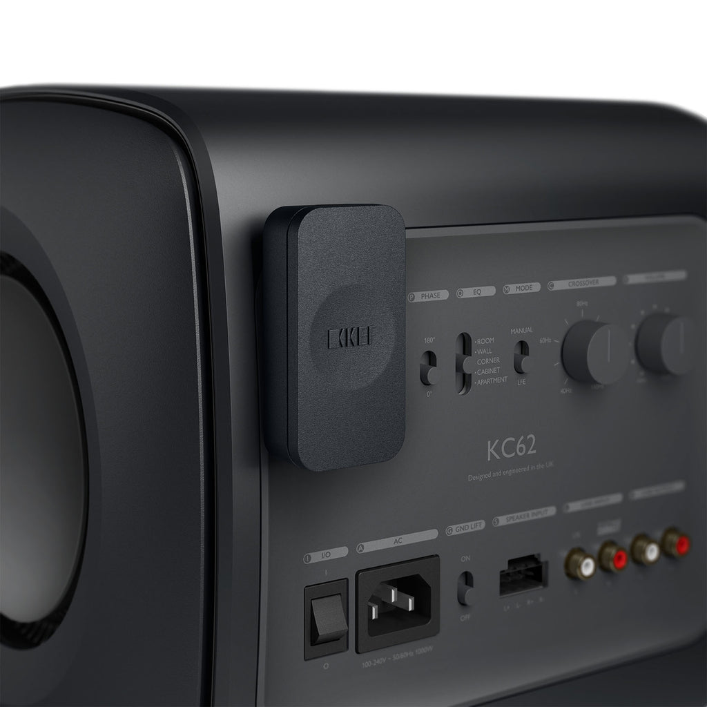 kef kc62 subwoofer black