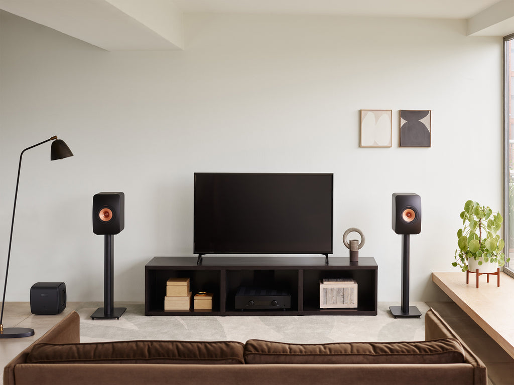 kef kc62 subwoofer black