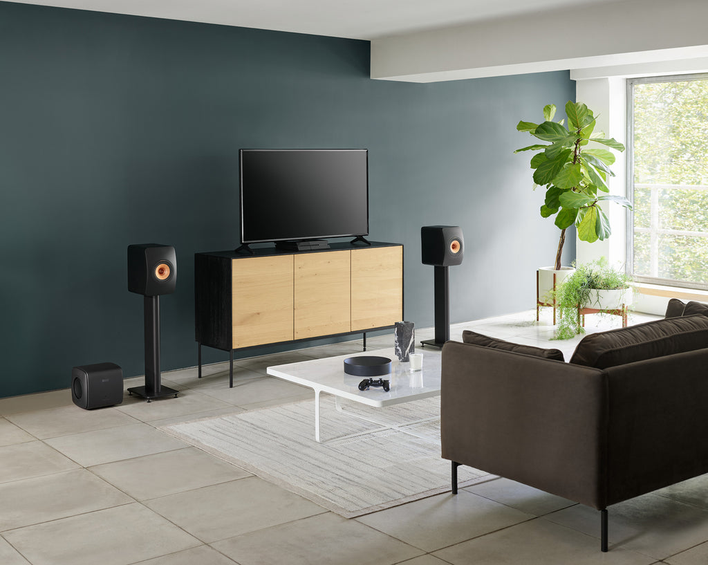 kef kc62 subwoofer black