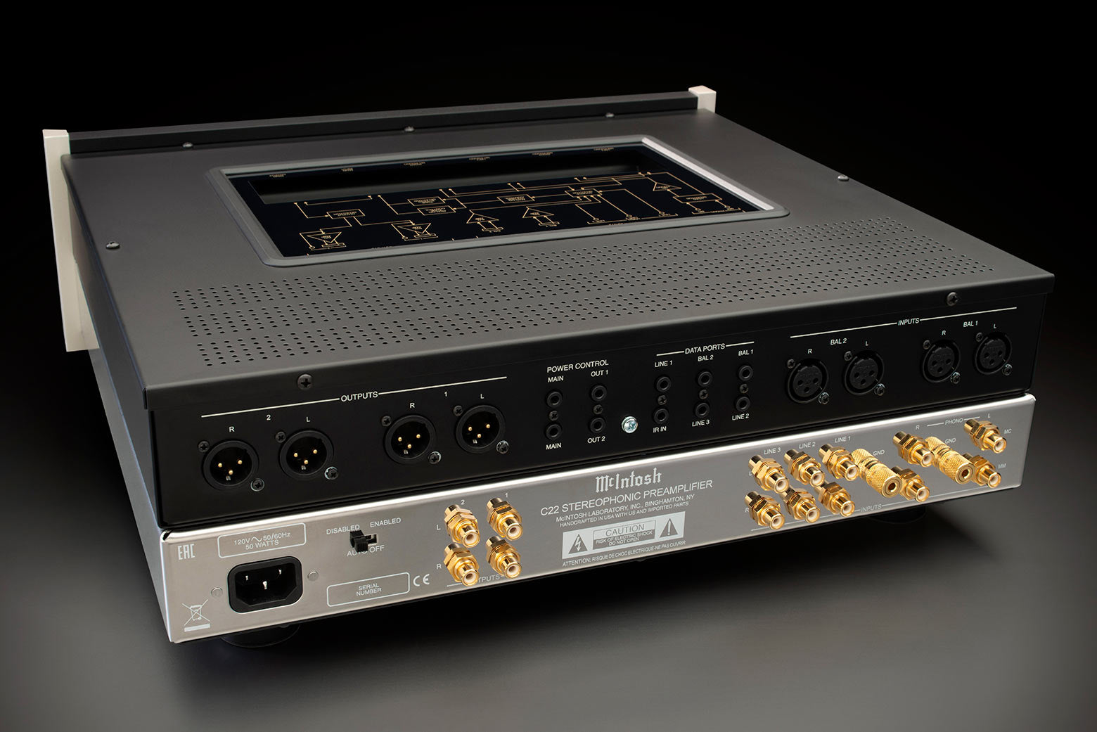 mcintosh c22 mk5 tube amplifier