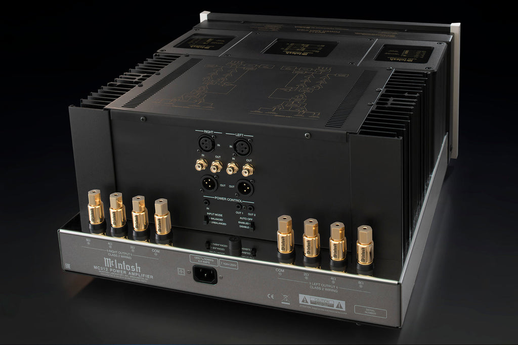 mcintosh mc312 enstufe amplifier