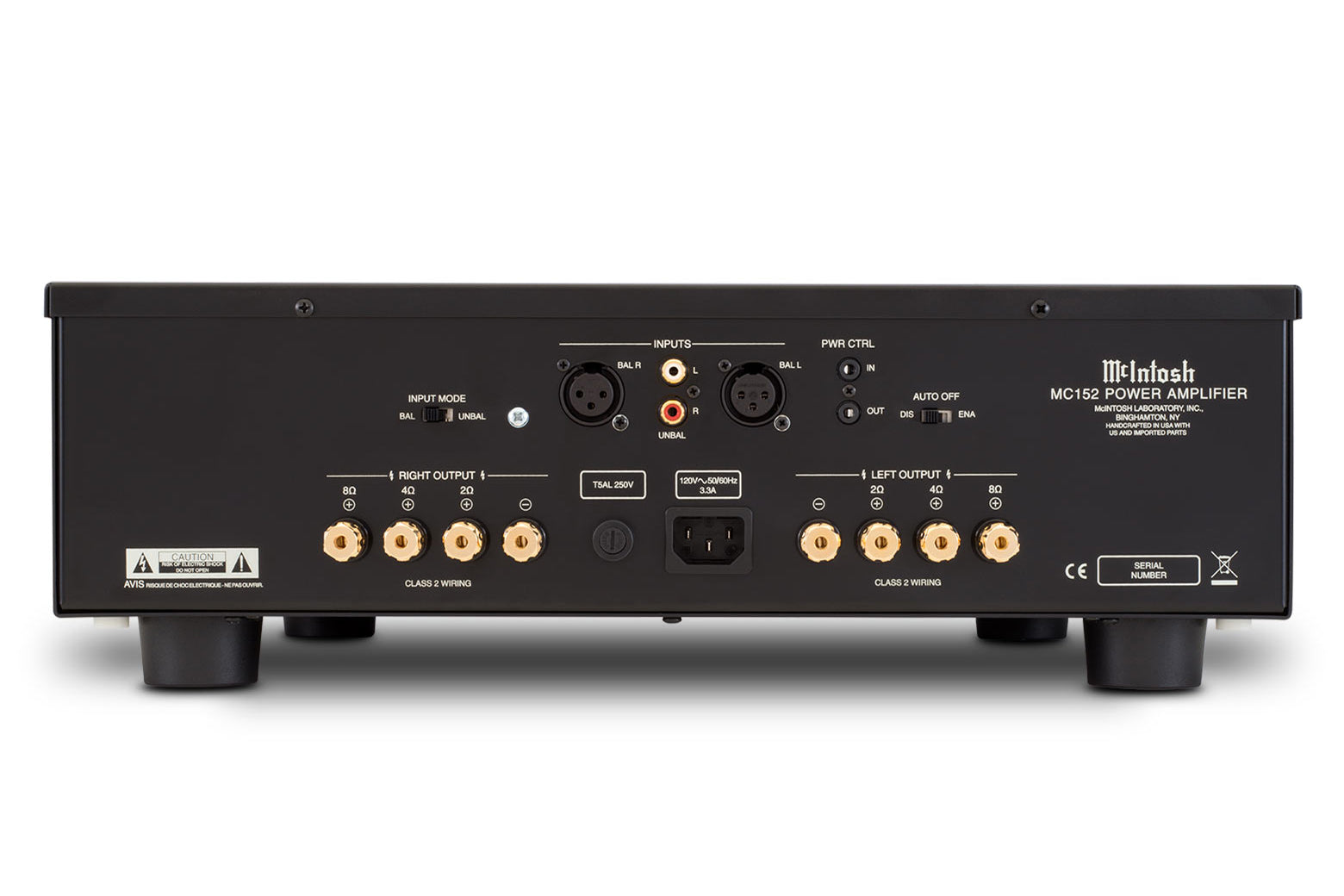 mcintosh mc152 enstufe amplifier