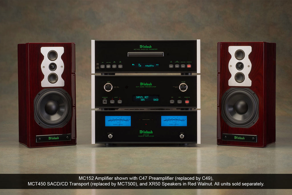 mcintosh mc152 enstufe amplifier