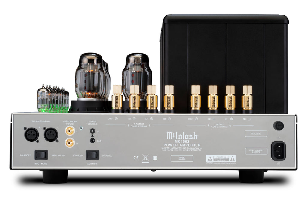mcintosh mc152 enstufe amplifier