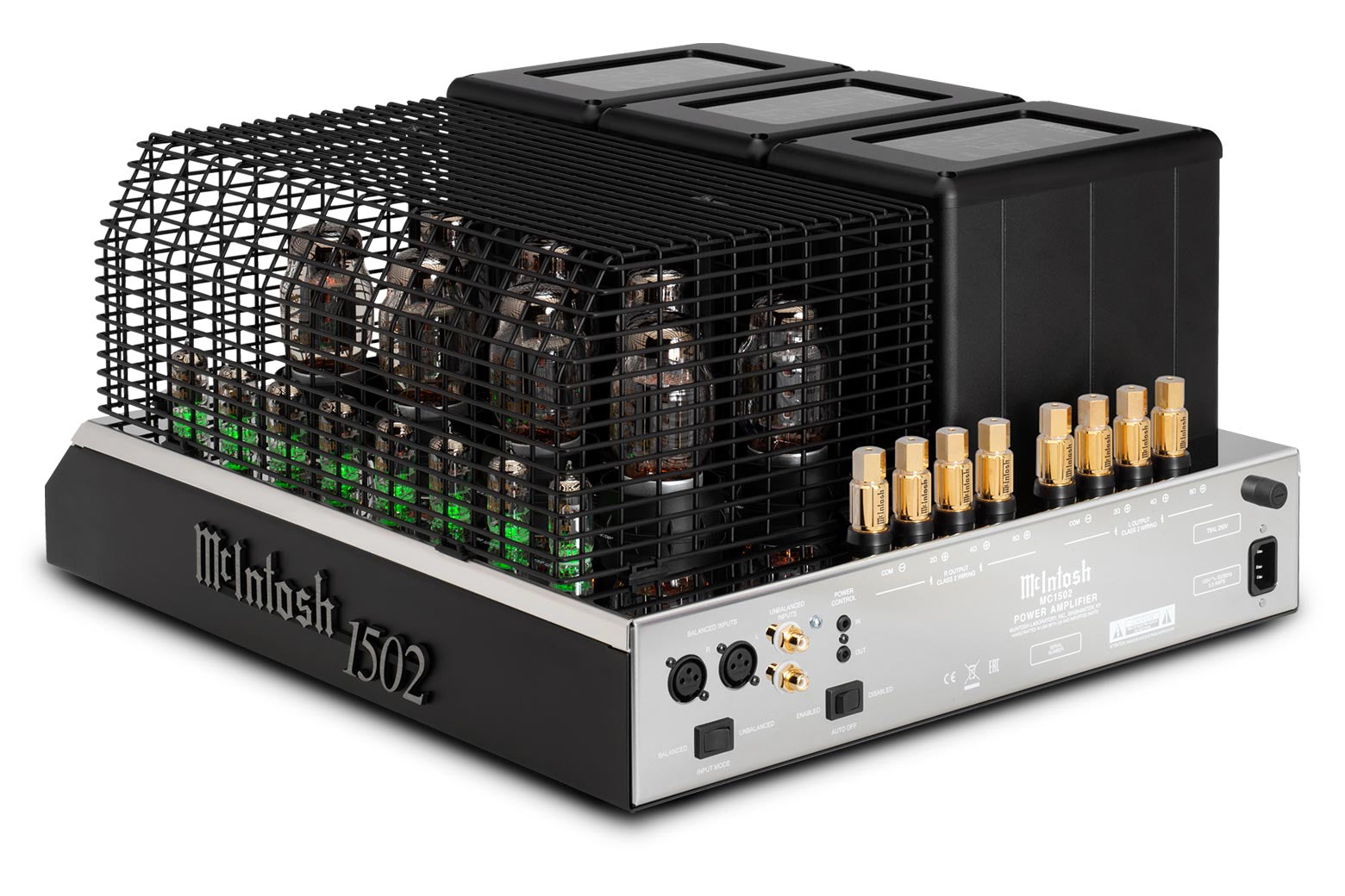mcintosh mc152 enstufe amplifier
