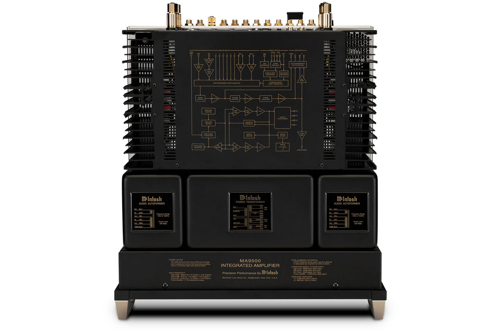 mcintosh ma9500 vollverstärker amplifier