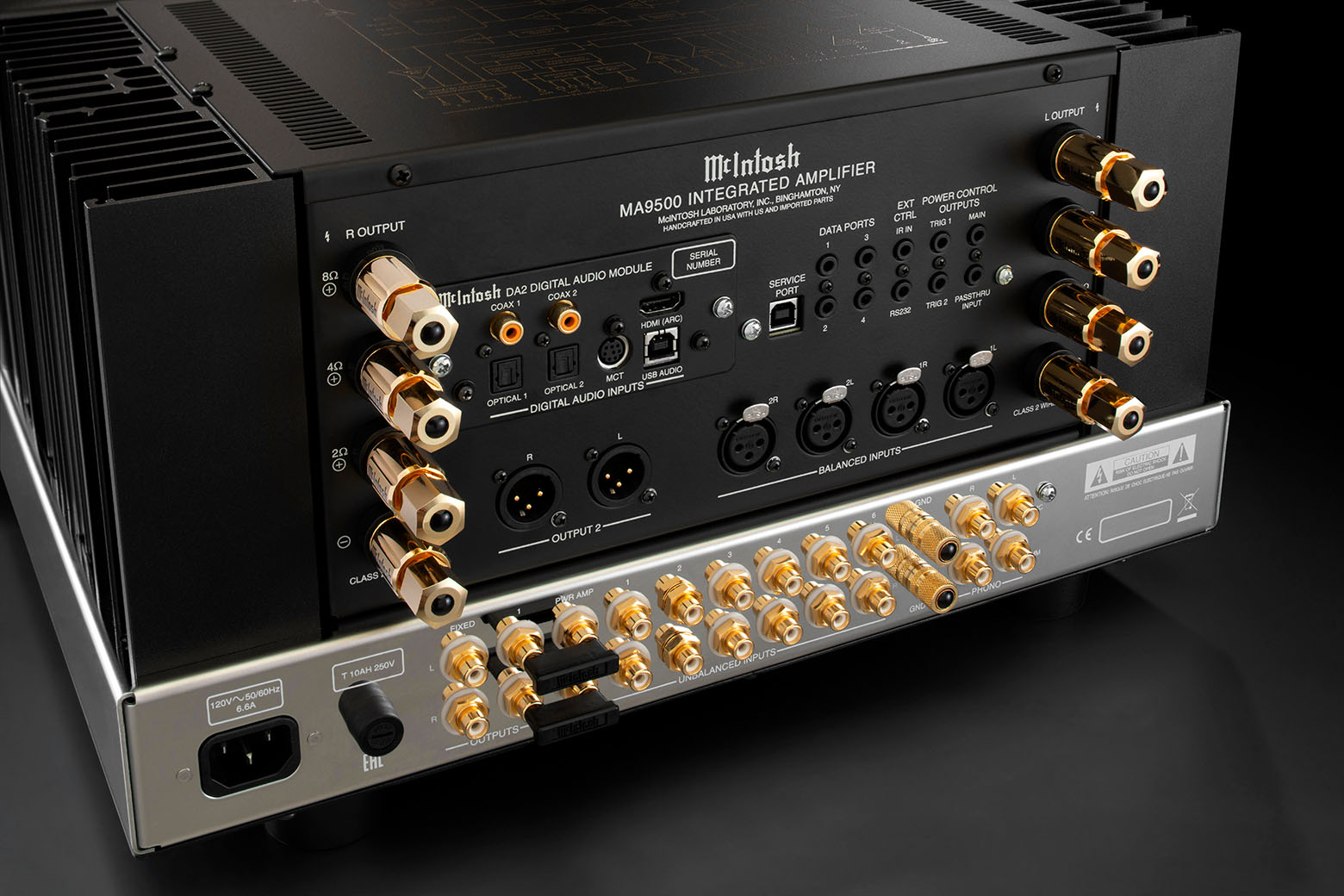 mcintosh ma9500 vollverstärker amplifier
