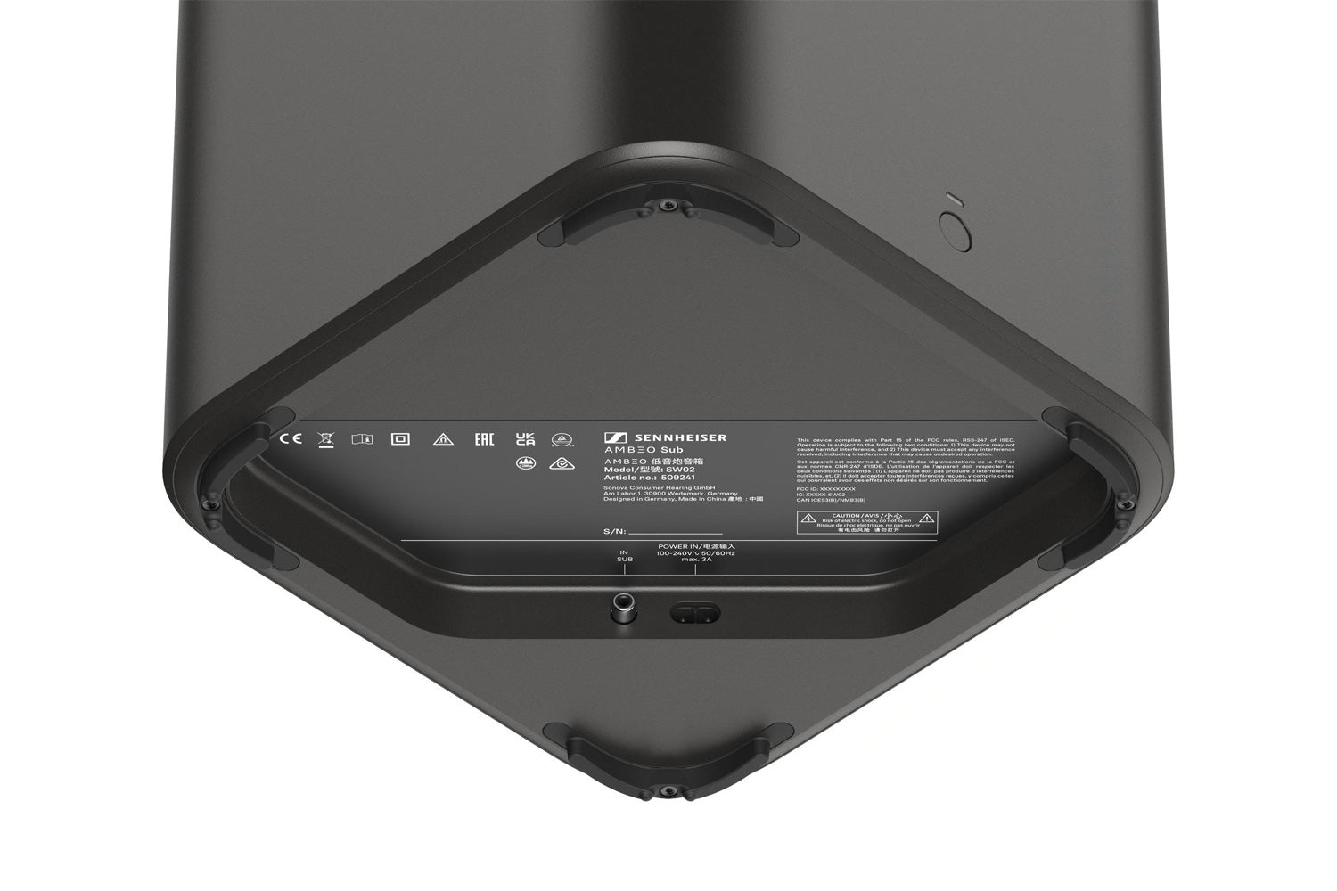 Sennheiser Ambeo Sub (SW02) Bild 5