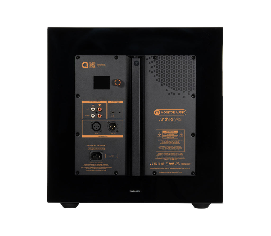 monitor audio anthra w12 subwoofer berlin schwarz