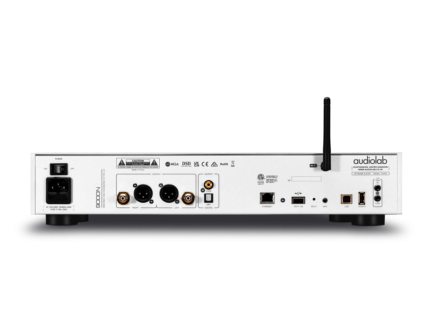 audiolab 9000n streaming player silber berlin