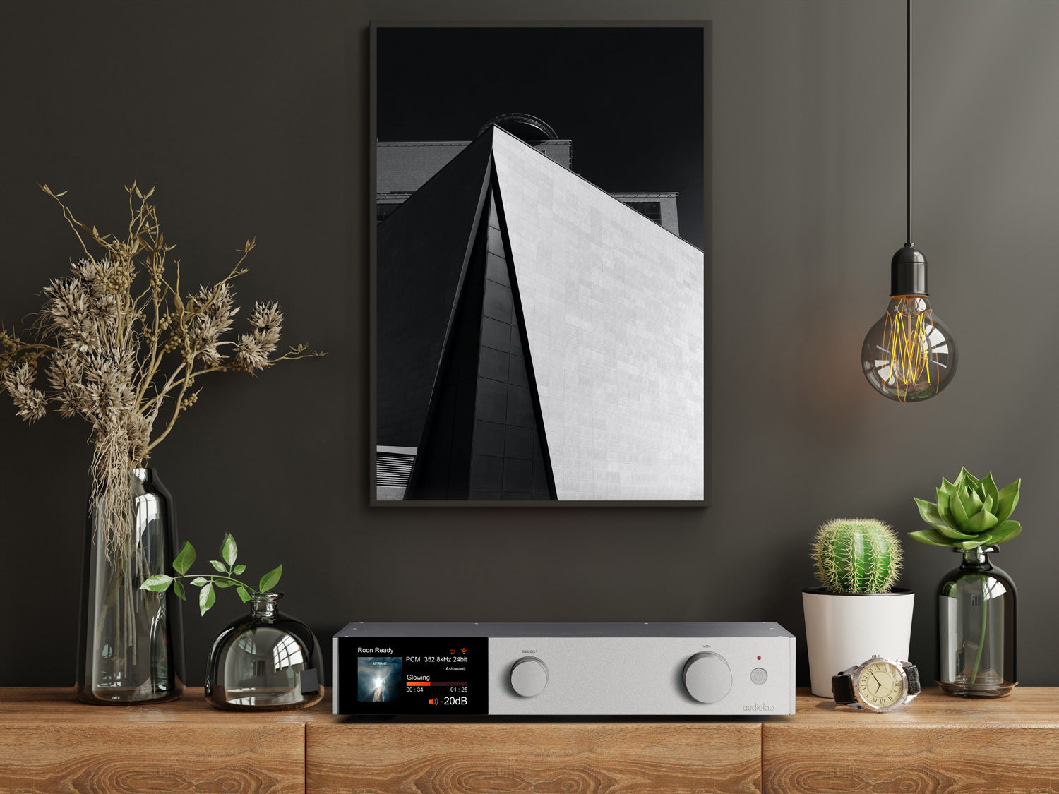 audiolab 9000n streaming player silber berlin