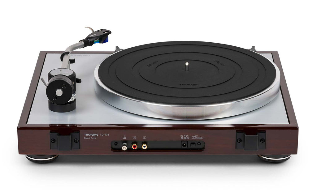 thorens td403 dd Plattenspieler berlin walnuss