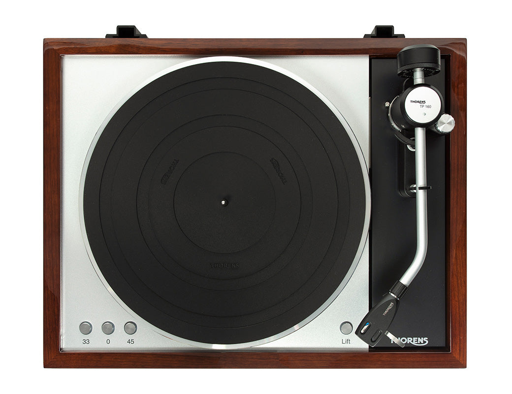 thorens td1601 tp106 plattenspieler berlin walnuss