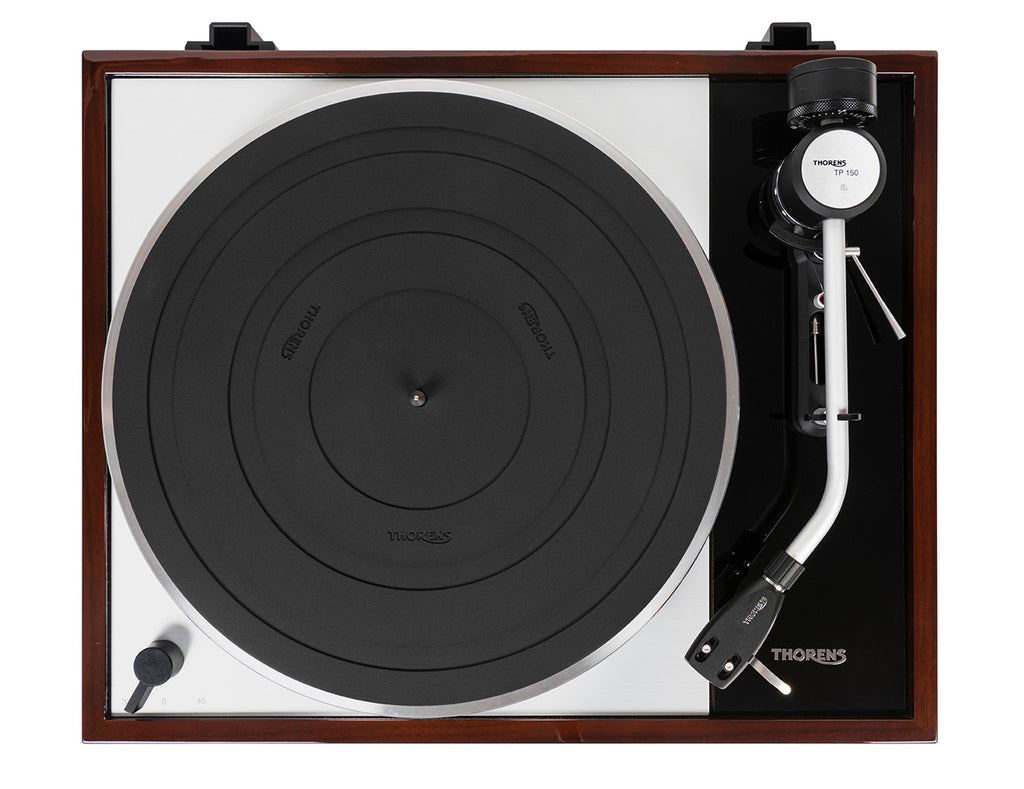 thorens td1500 plattenspieler berlin walnuss